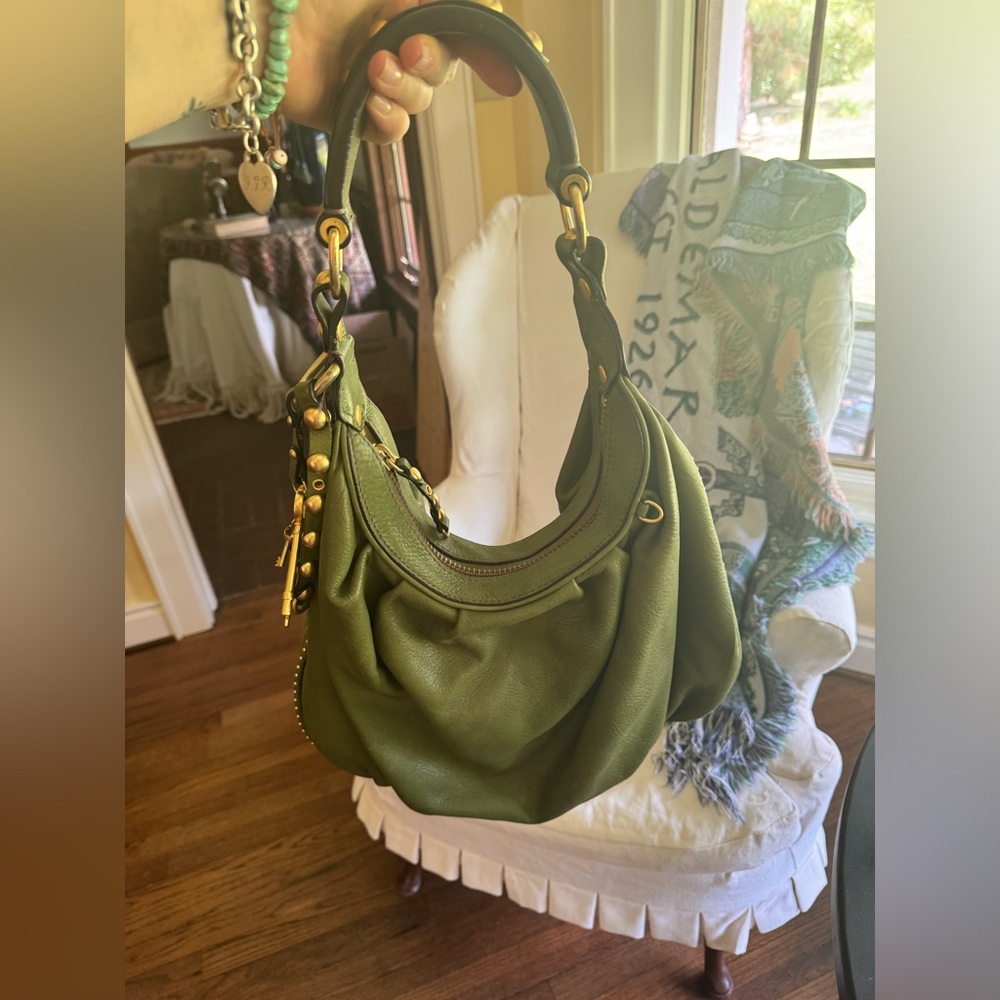 Vintage Juicy Couture hobo leather purse